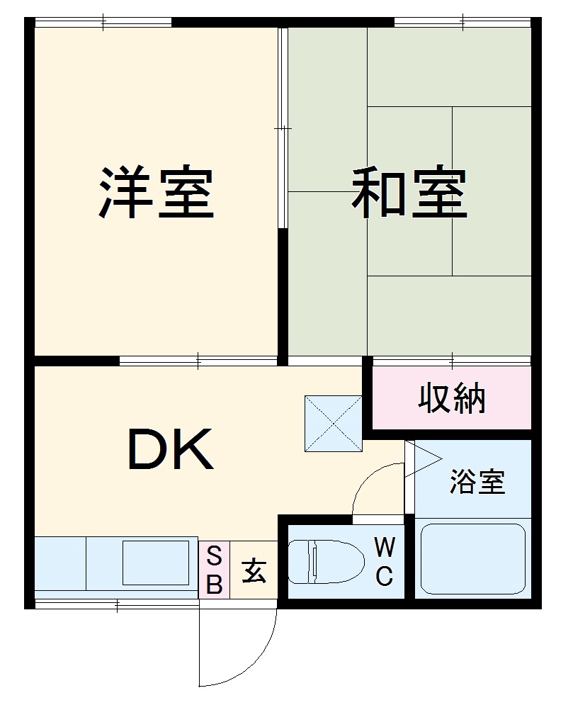 アーネスハイツの間取り