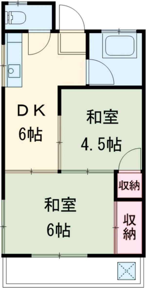 メゾンすずきの間取り