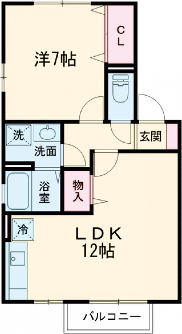 グレースヒルの間取り