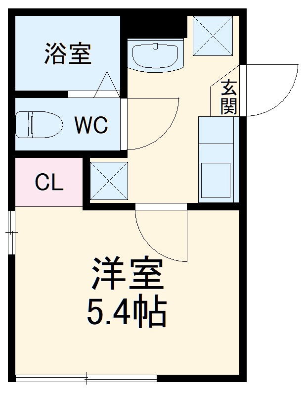 UAI弘明寺の間取り