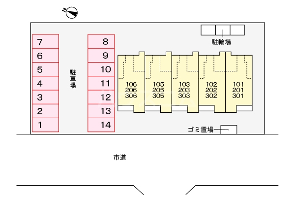 15/24 駐車場