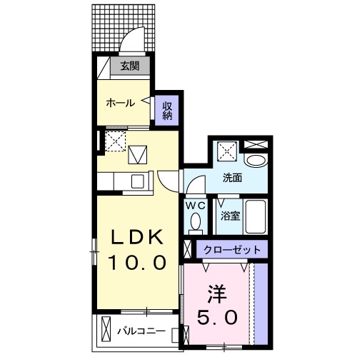 エトワール南の間取り