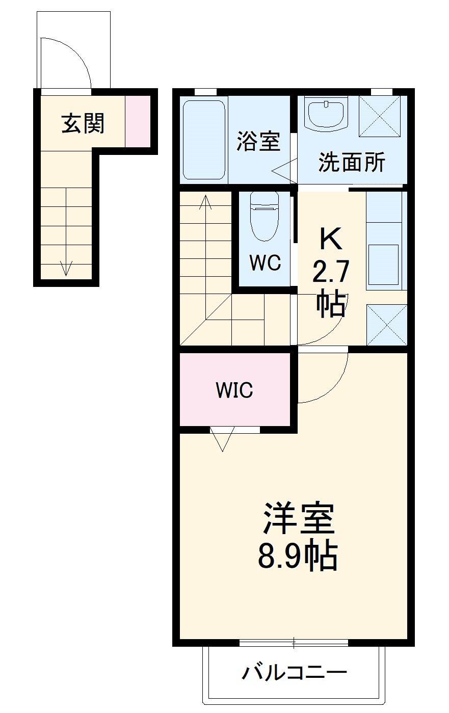 KK Hills Ⅲの間取り