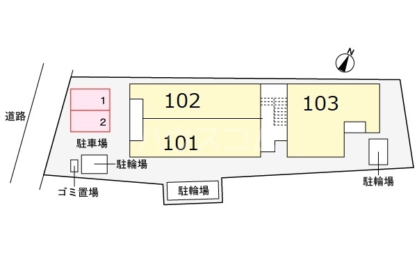 2/12 駐車場