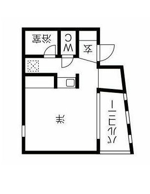 コスモリード高円寺サウスの間取り