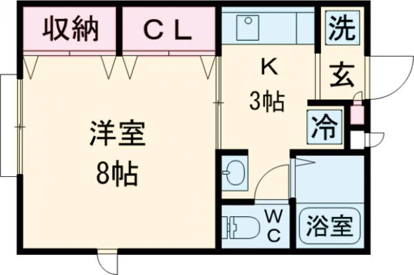 ヴィヴレ・アイの間取り