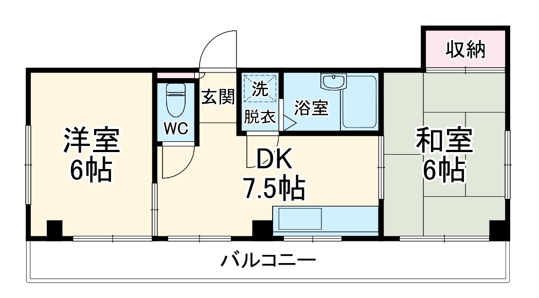 小久保ビルの間取り