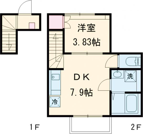 カサプレミア代田の間取り