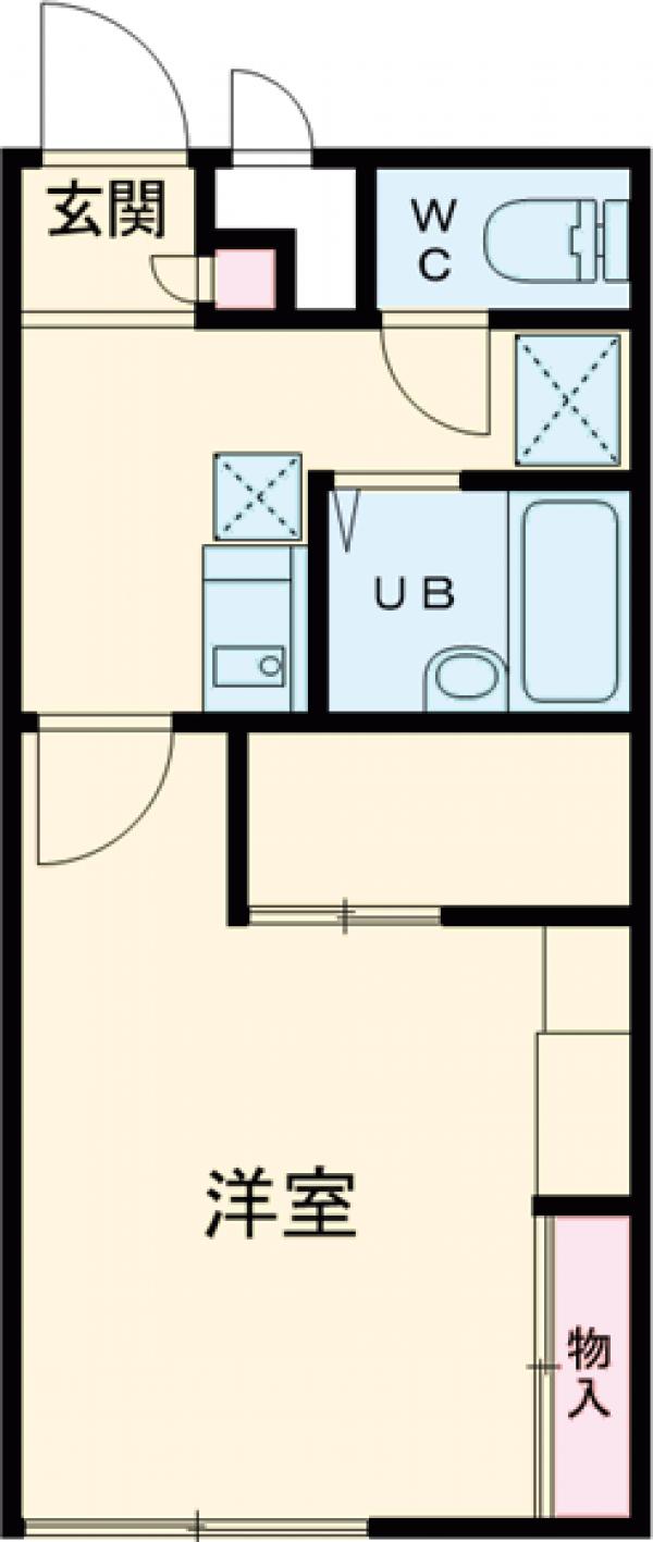 レオパレス888の間取り