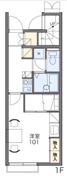 レオパレス翠の間取り