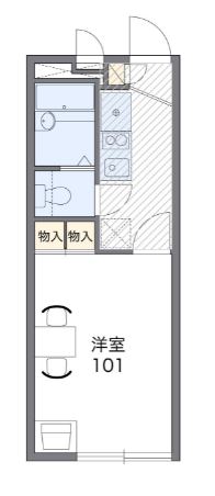 レオパレス雅の間取り