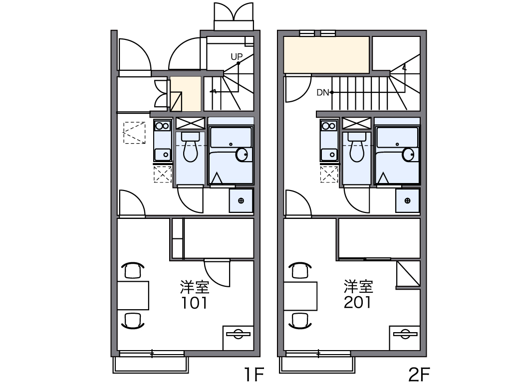 レオネクストHSY デシャンスの間取り