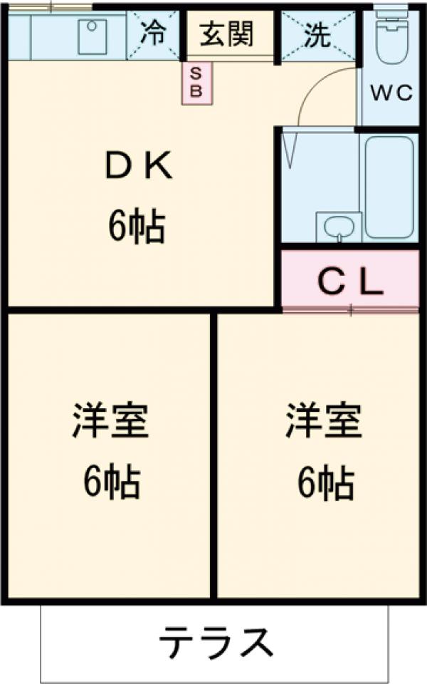 エステート学園の間取り