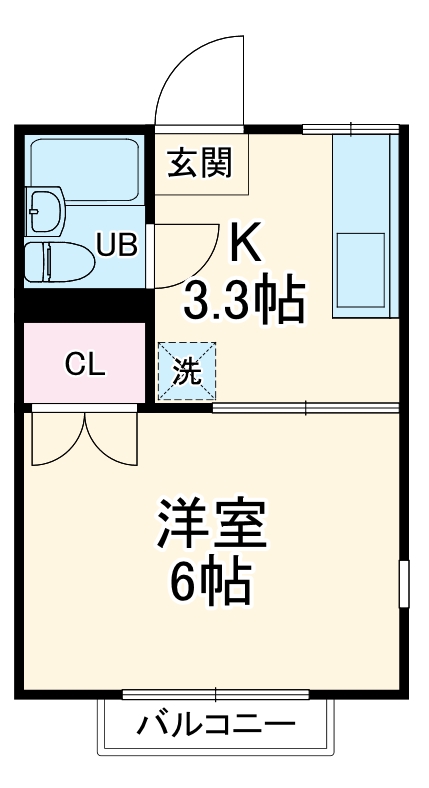 エステート秋田の間取り