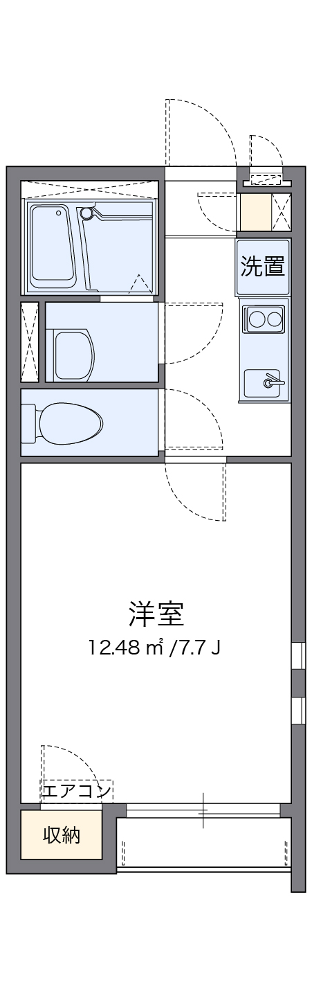 CARARU森孝の間取り