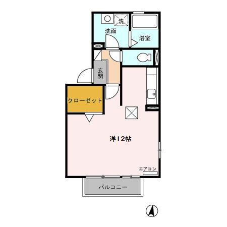 エトワール新富町の間取り