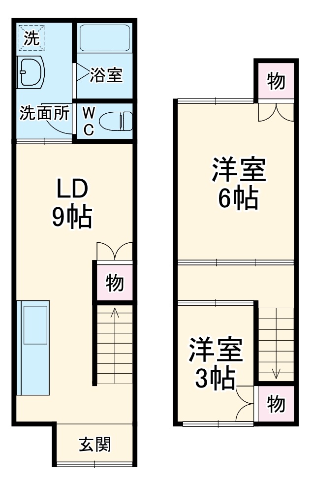 2/2 間取