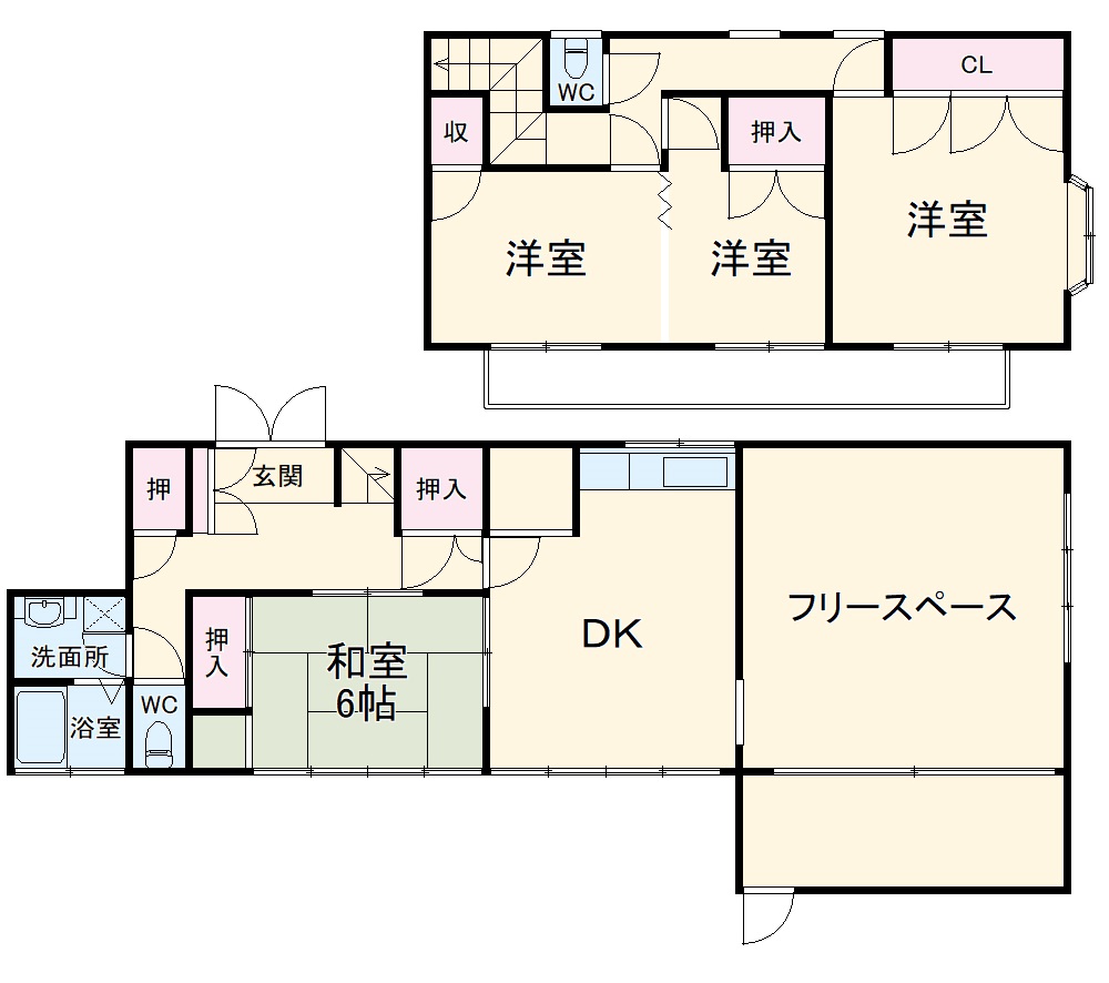 MOハイツの間取り