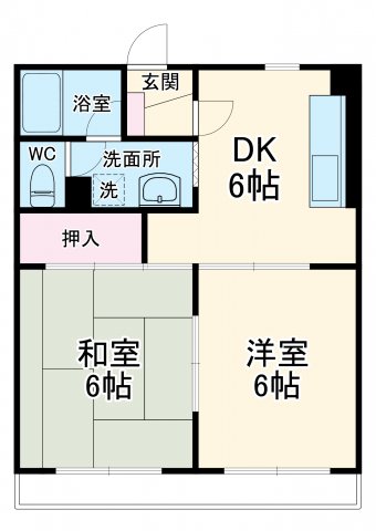 コルマールの間取り