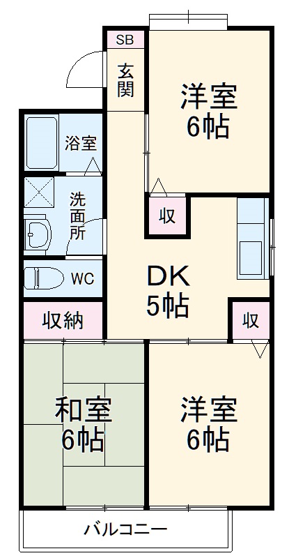 グランディール夏見台の間取り