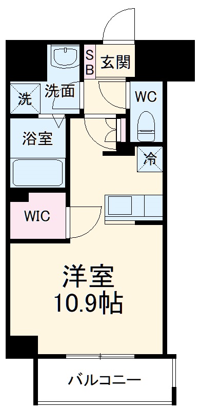 LIBTH前島Ⅱの間取り