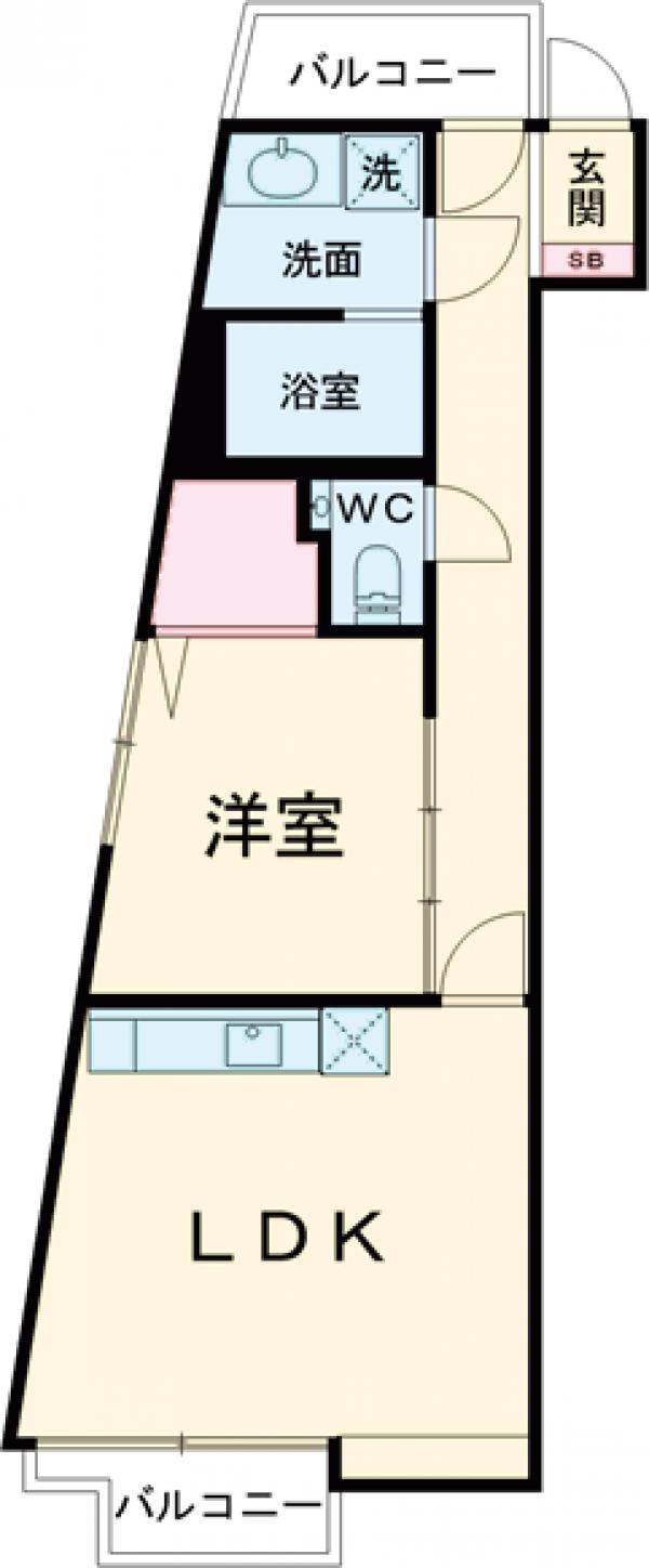 est Largo KOMAZAWAⅡ の間取り