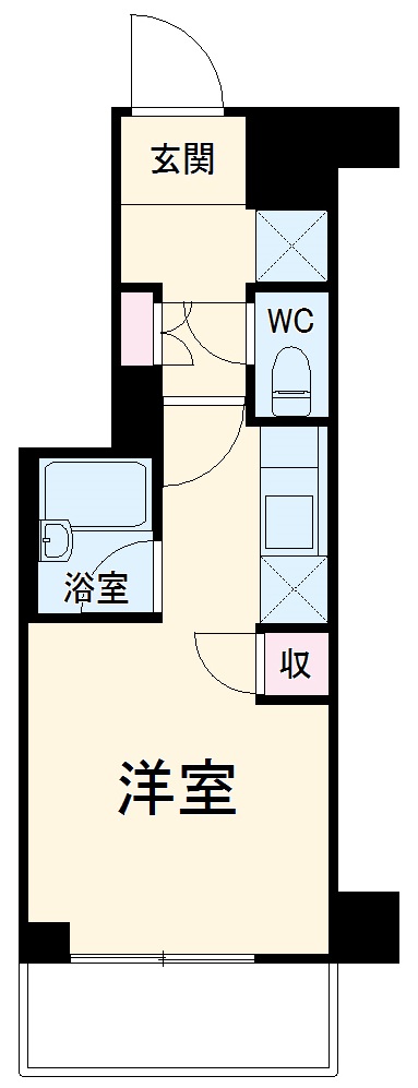 リライア横濱市ヶ尾の間取り