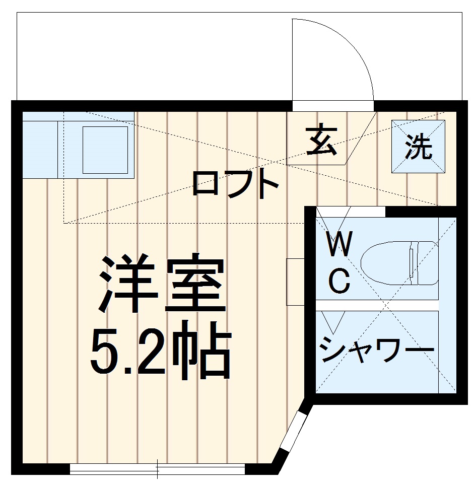 ユナイト井土ヶ谷トニー・ペレスの間取り