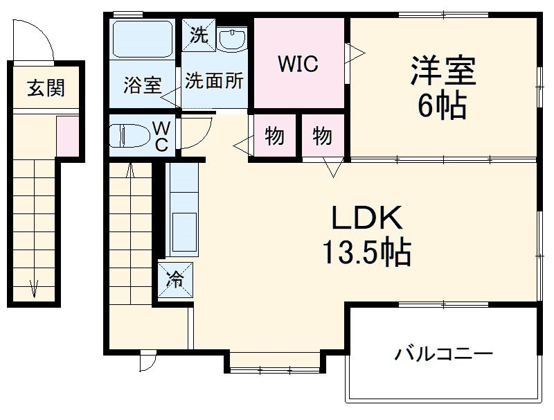 i スクエア willの間取り