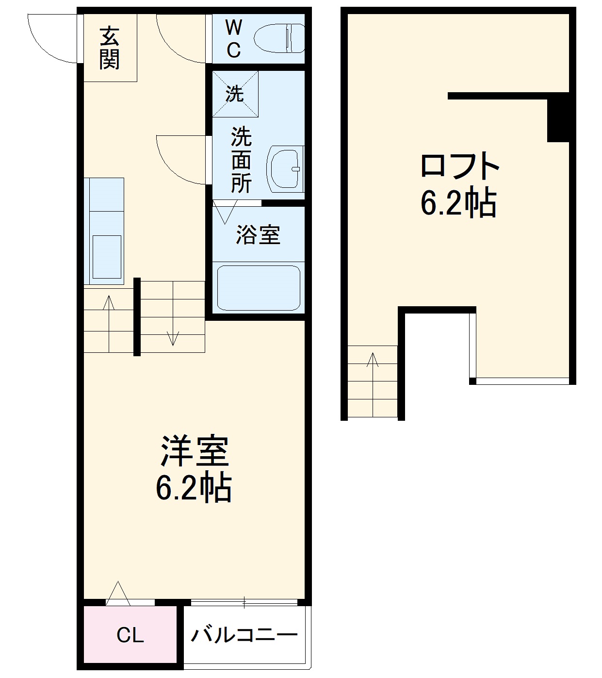 stage 岡町北の間取り