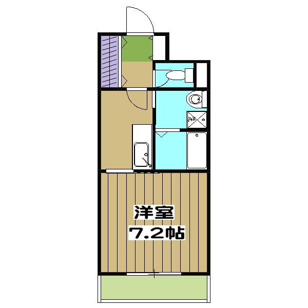ヴァンヴェルデ西京極の間取り