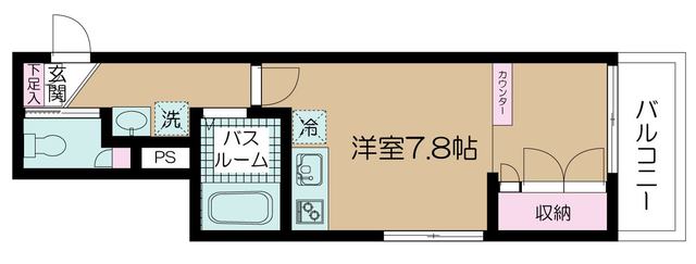 ラフィネ板橋本町の間取り