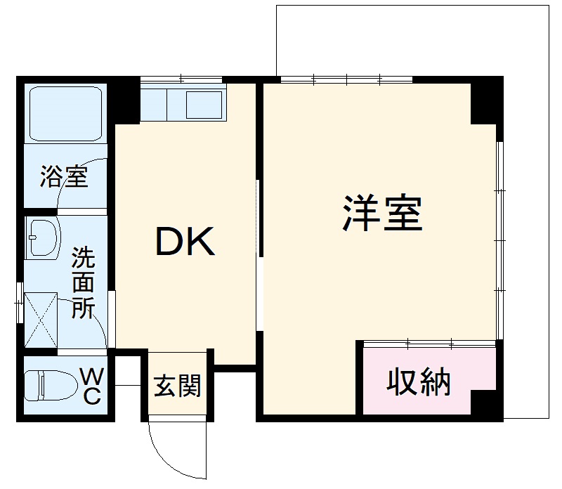 第1アリストマンションの間取り