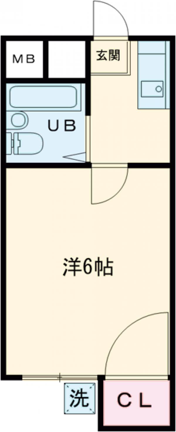 ハイム南雲の間取り