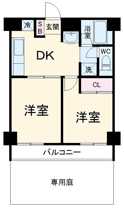 ダイアパレス千歳の間取り