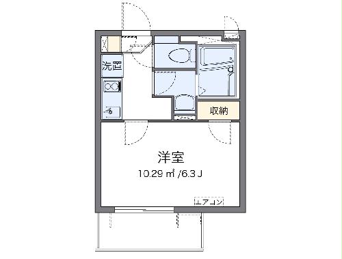 クレイノゆうりの間取り