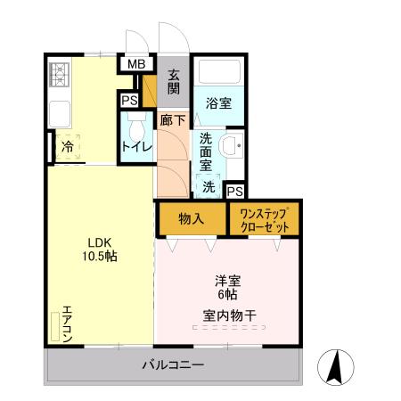 D'クレアーレの間取り