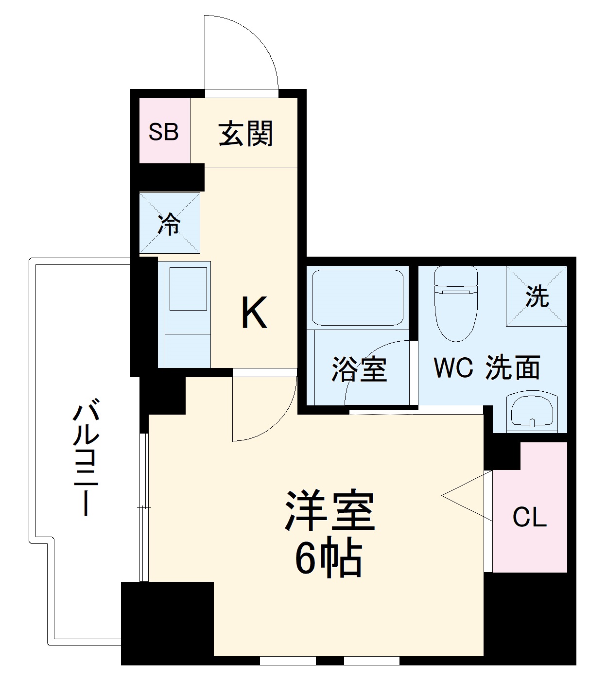 リヴシティ横濱関内の間取り