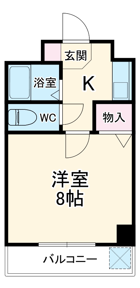 Ｙｏｕｎｇ　Ｖｉｌｌａｇｅ２の間取り