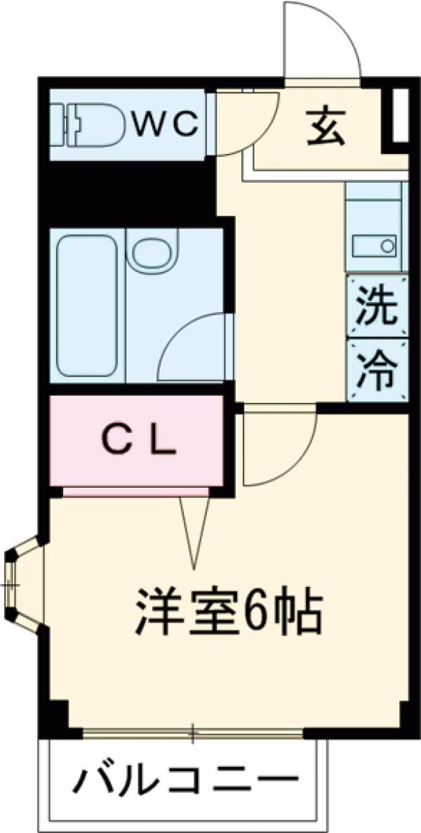 コート喜多見の間取り