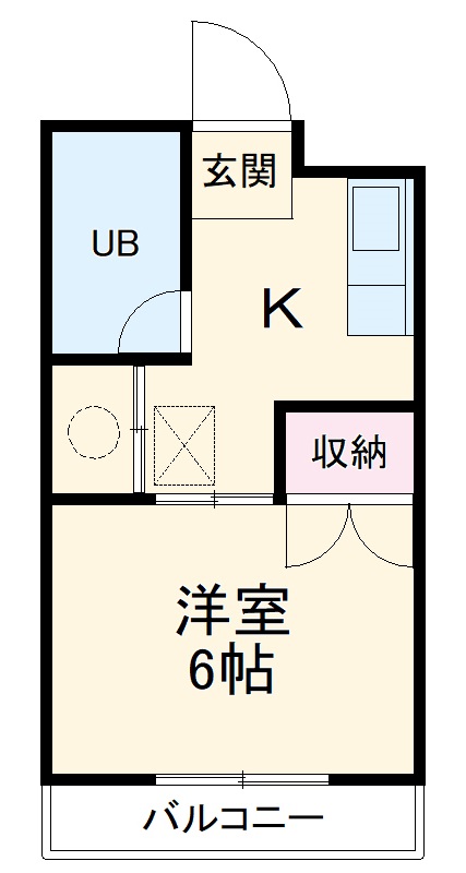 ハイツヤマギワの間取り
