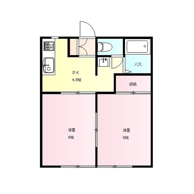 リーブルCの間取り