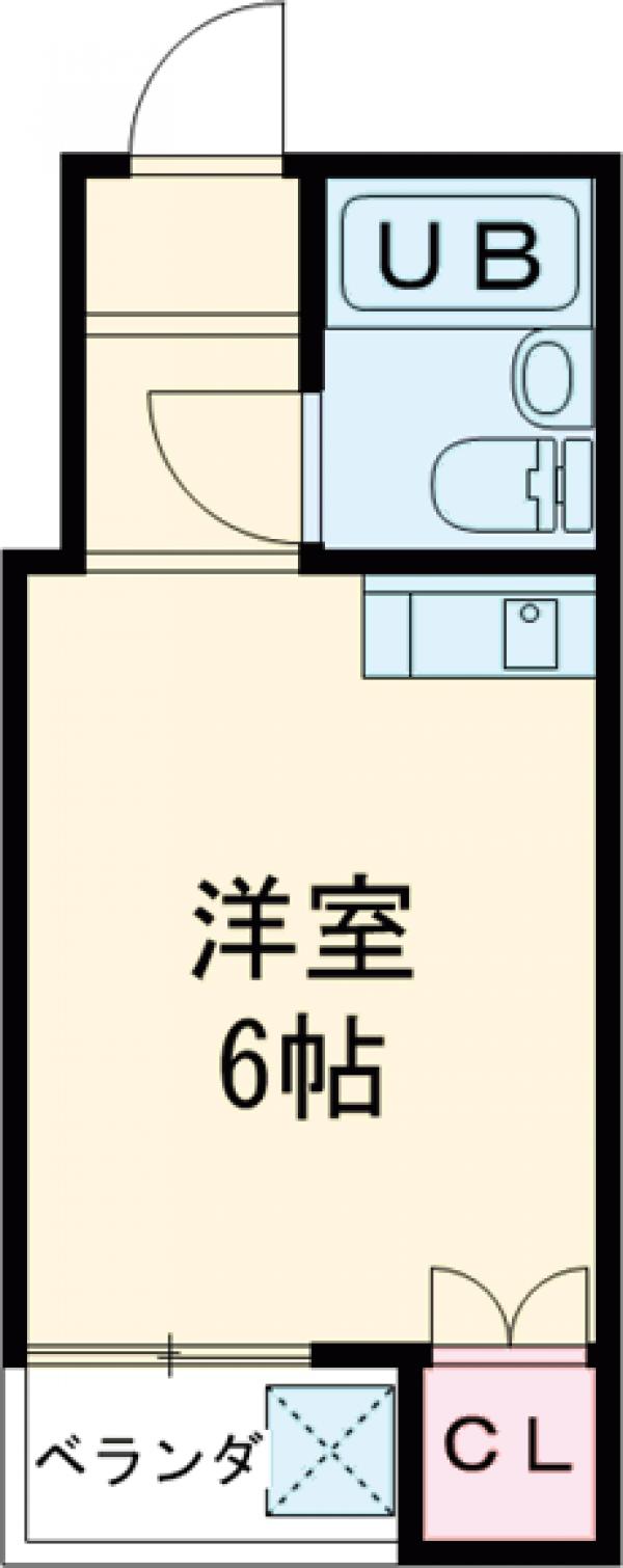 コスモプラザコマツの間取り