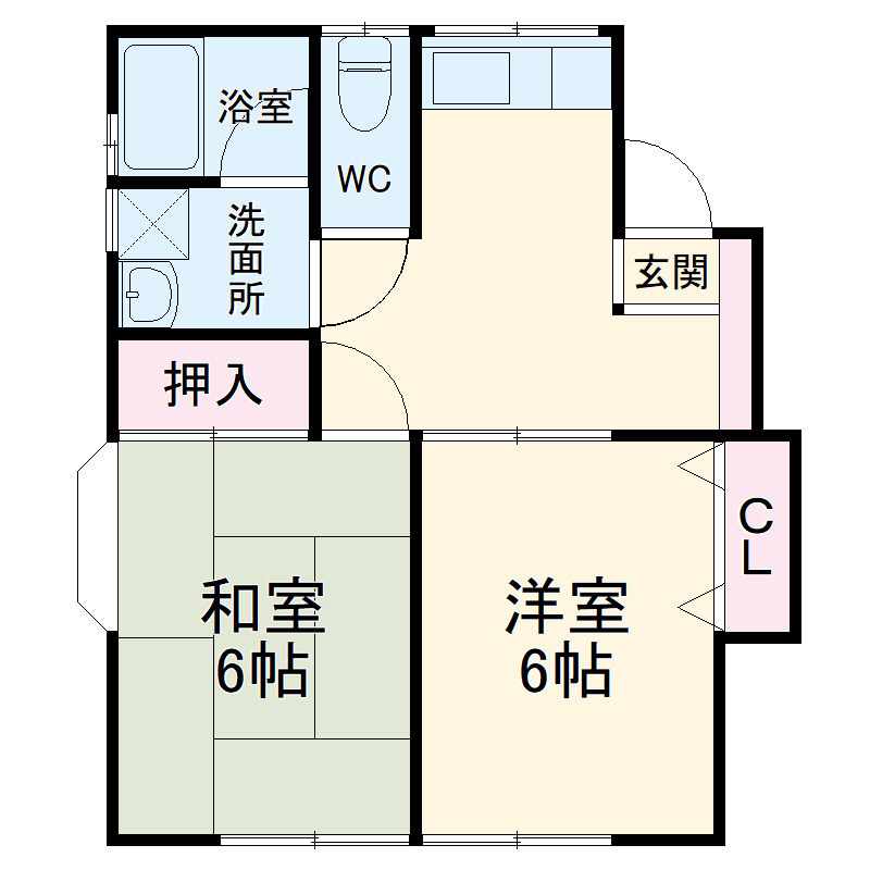 ibis haituBの間取り