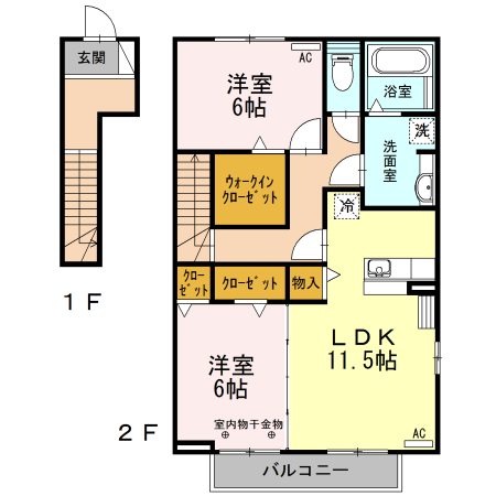 con_brio_和(コンブリオワ)の間取り