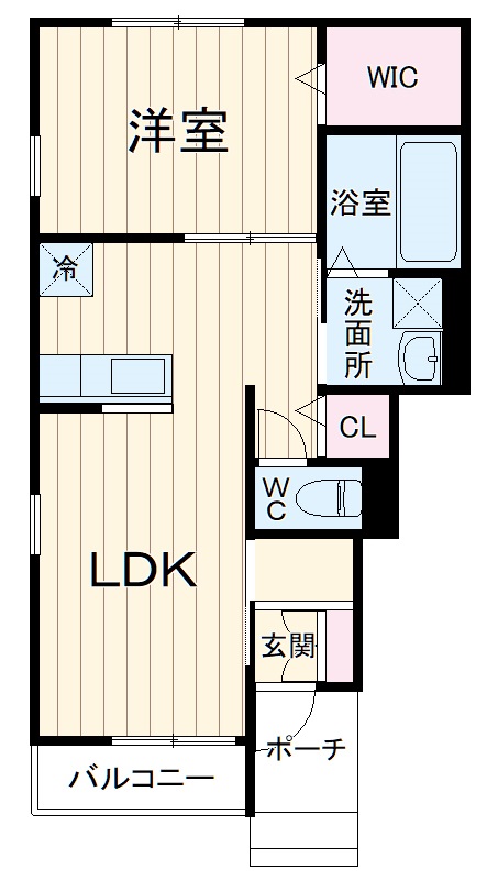 アムール鷹匠の間取り