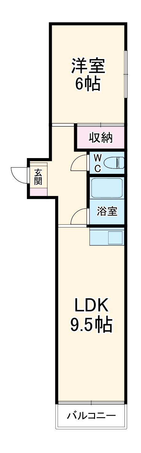 スリーMコーポの間取り