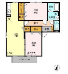 大黒屋 2の間取り