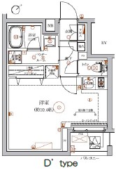 RELUXIA東武練馬の間取り