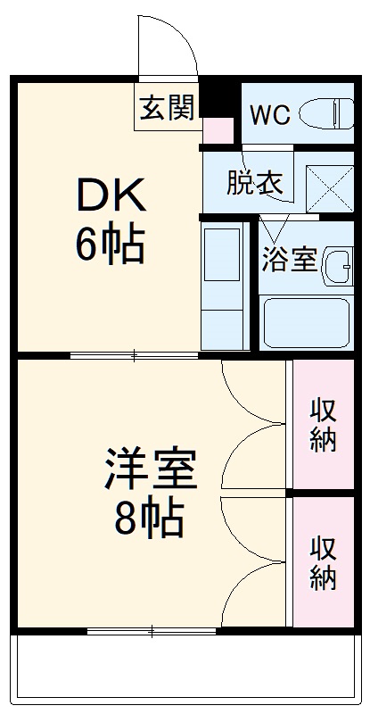 大崎壱番館の間取り